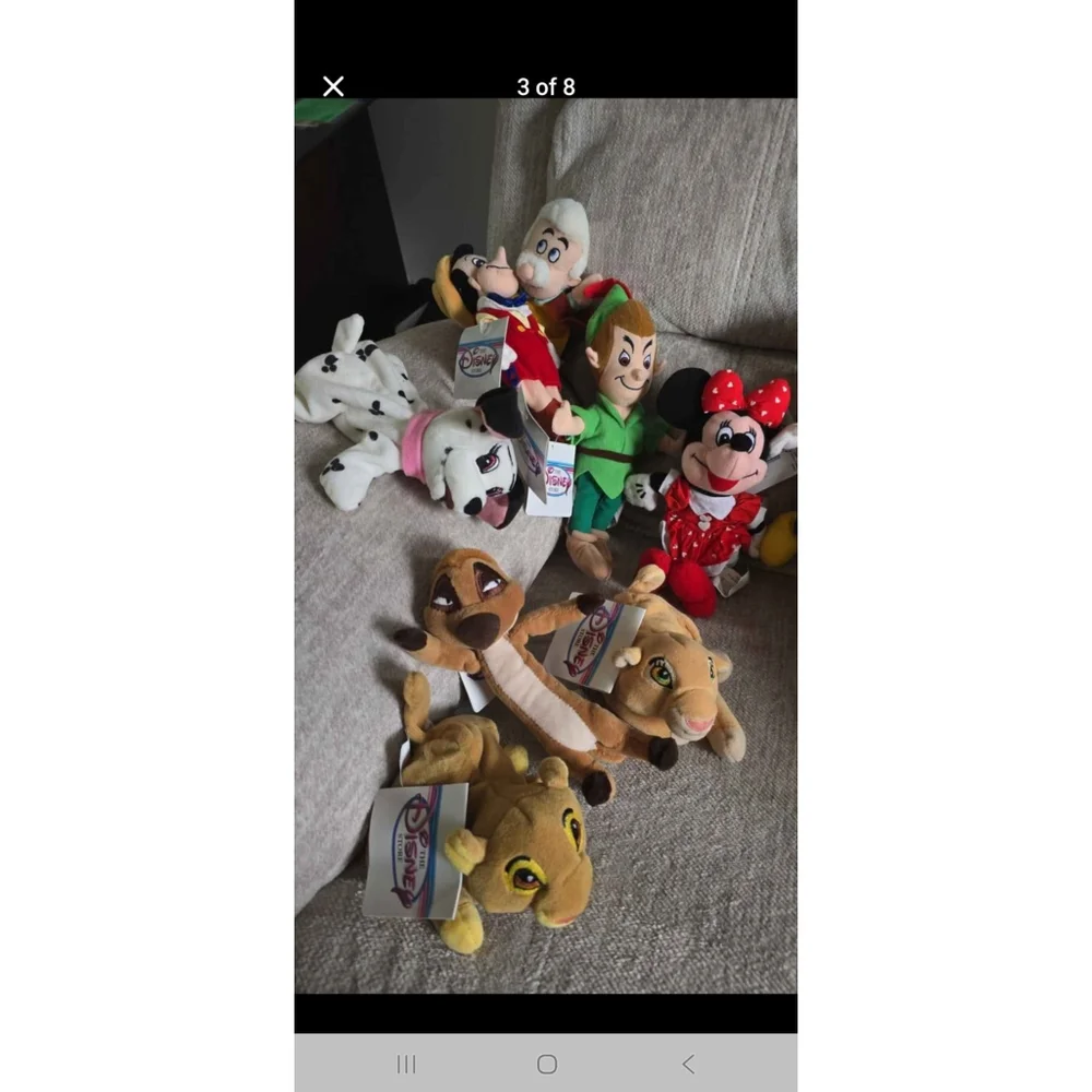 Disney Plushies! Multiple of different Characters! $99 Obo - Picture 2 of 7